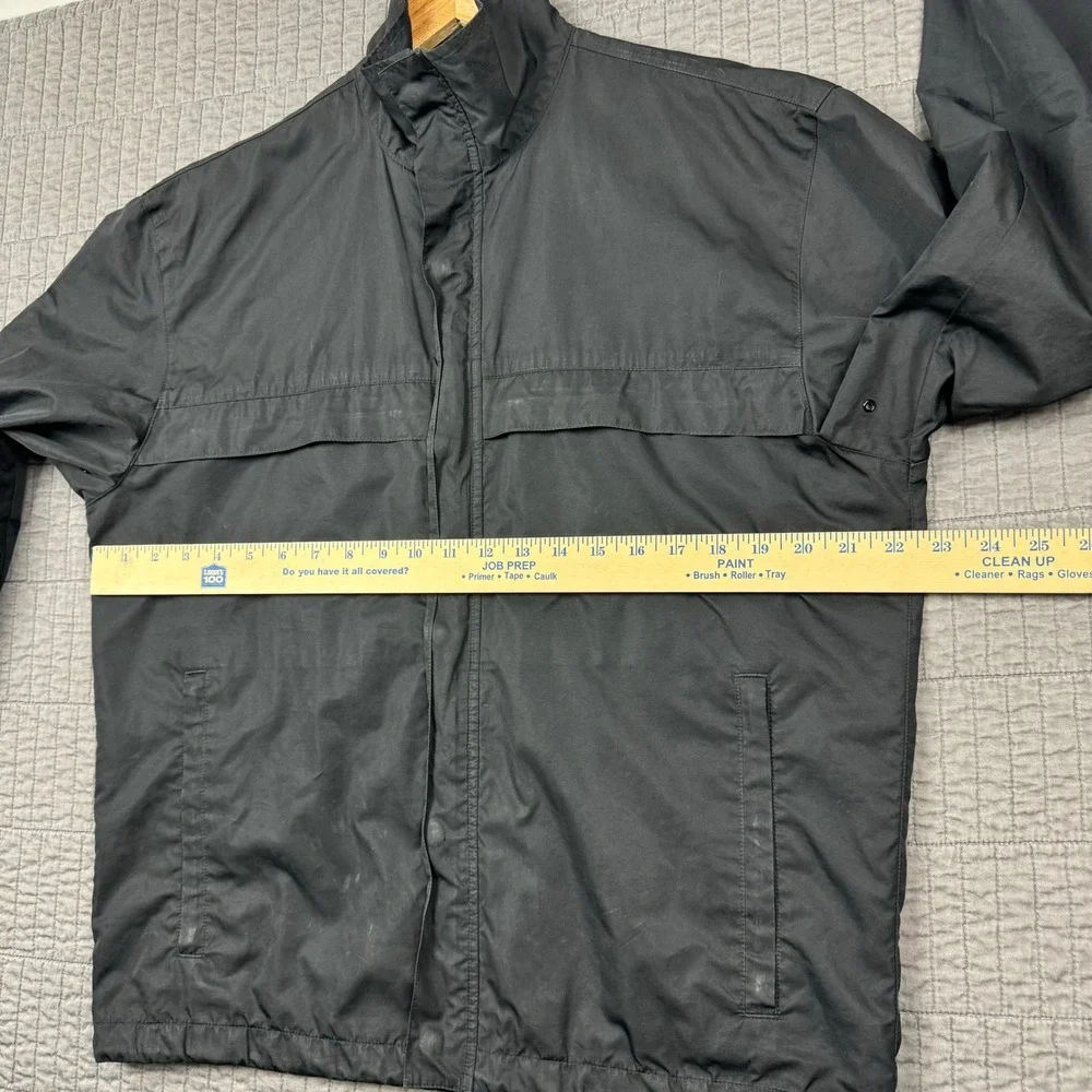 Vintage Polo Golf Ralph Lauren Jacket Men Small Black Performance Windbreaker